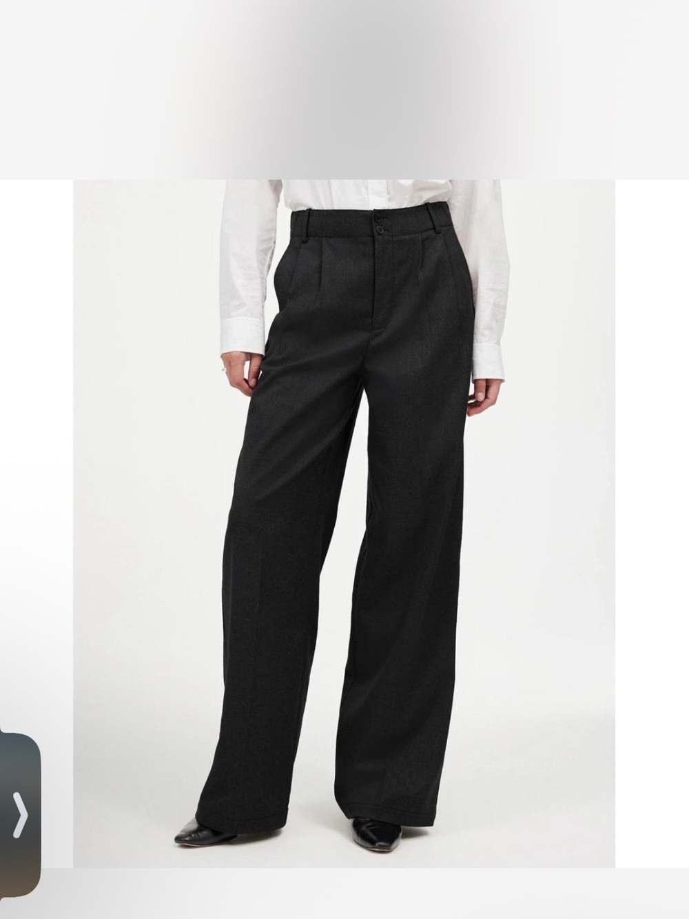 NWT Madewell The Tall Harlow wide leg pant size 6Tall